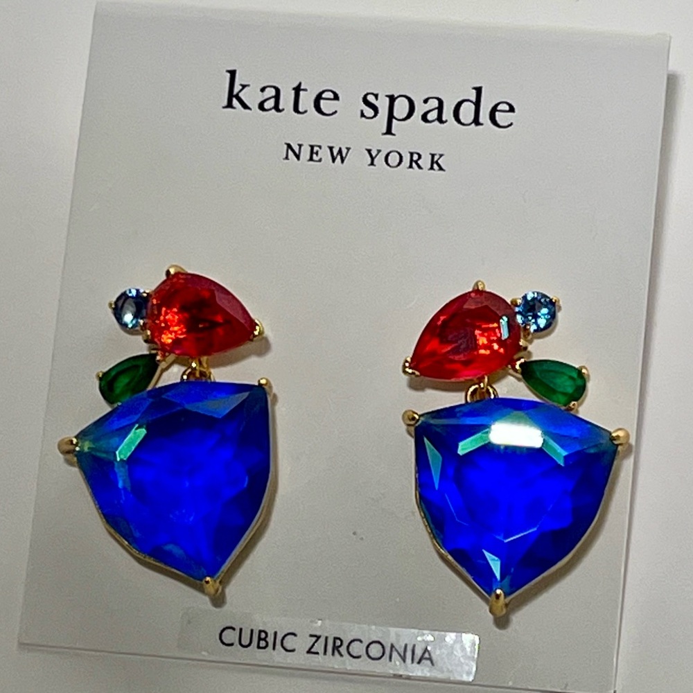 ♠️ kate spade SHINE ME UP Double Drop Earrings